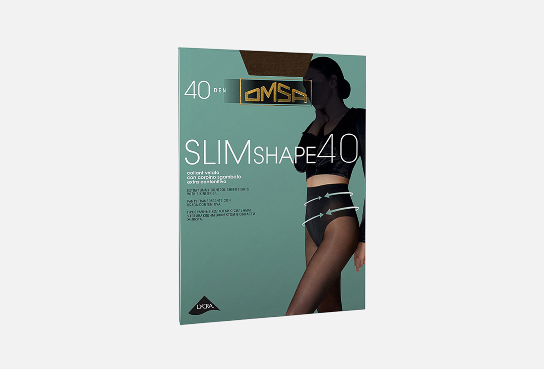 Slim shape Nero, 40 den 2 мл