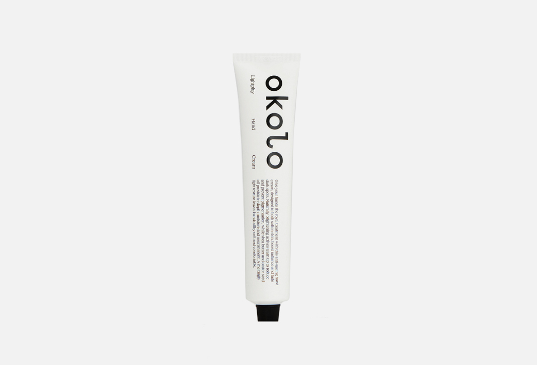 Питательный антивозрастной крем для рук OKOLO Lightplay Hand Cream 50 мл крем для рук ps lab крем для рук питательный с экстрактом авокадо avocado hand cream