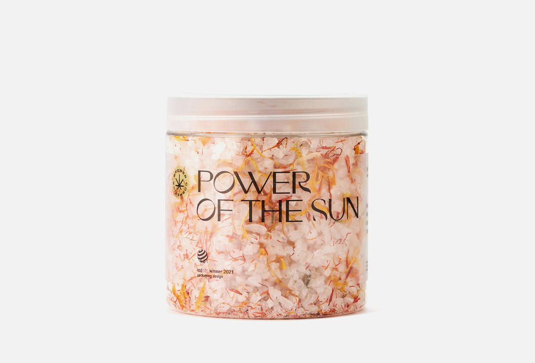 Соль для ванн: Шалфей, Имбирь, Мандарин GROWER COSMETICS POWER OF THE SUN 500 мл морская соль для ванн grower cosmetics sleepy flower