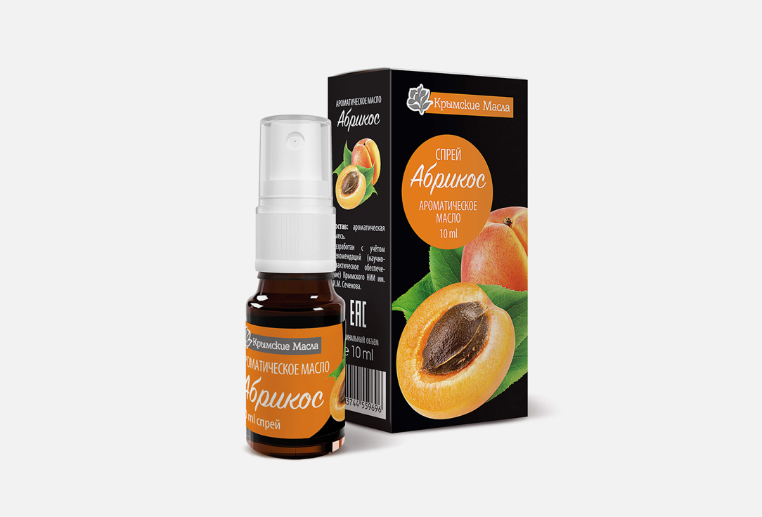 Ароматическое масло КРЫМСКИЕ МАСЛА Apricot 10 мл ароматическое масло крымские масла peach 5 мл