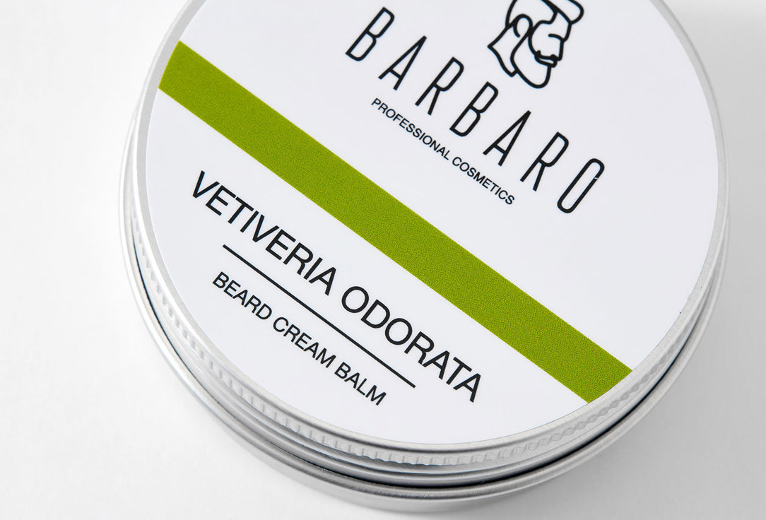 Крем-бальзам для бороды и лица BARBARO Vetiveria odorata 