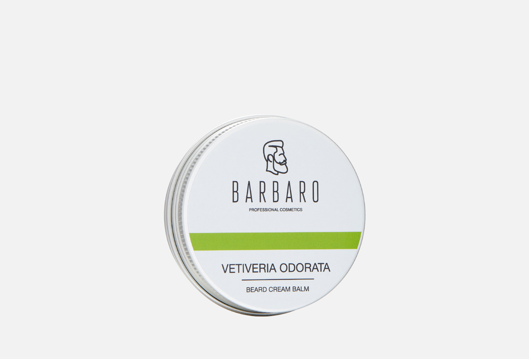 Крем-бальзам для бороды и лица BARBARO Vetiveria odorata 50 мл крем для стайлинга бороды white cosmetics крем бальзам для бороды с эффектом стайлинга