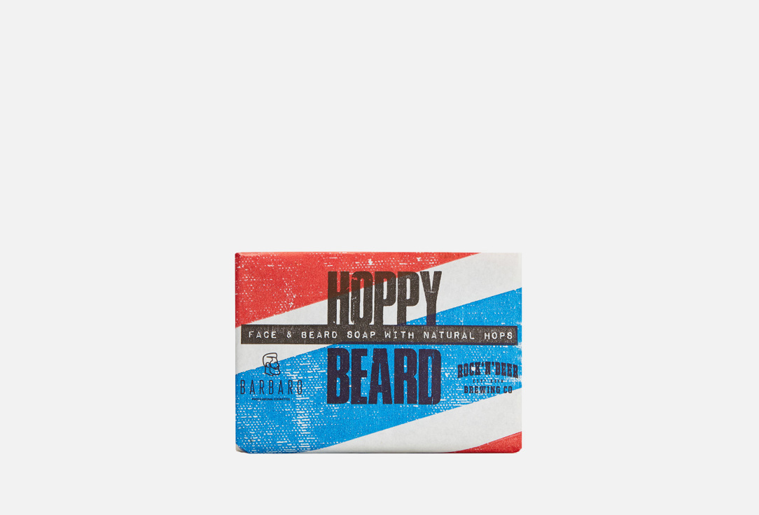 Мыло для бороды BARBARO Hoppy Beard 90 г цена и фото