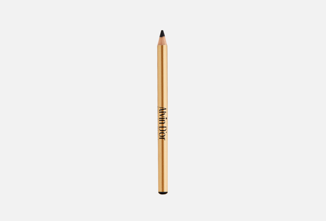 карандаш для бровей alvin d or duopencil 0 18 г Карандаш для глаз ALVIN D'OR Eyeliner Smoky Black 1.1 г
