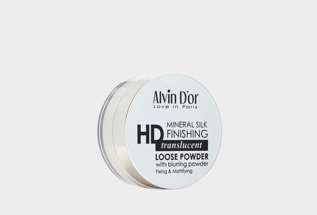 Изображение товара Пудра рассыпчатая для лица Alvin D'or Mineral Silk Finishing Loose Powder