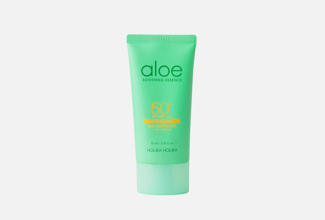 Солнцезащитный крем SPF 50+ Holika Holika Aloe Waterproof Sun Cream 