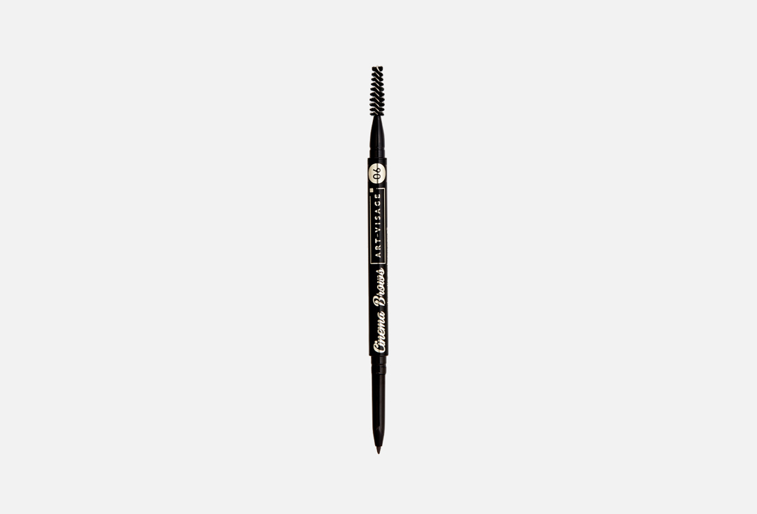 Карандаш для бровей автоматический ART-VISAGE CINEMA BROWS 0.1 г карандаш для бровей art visage 406 коричневый 1 3г