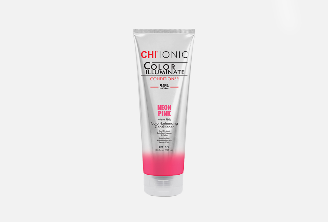Кондиционер оттеночный, Неоново - розовый CHI COLOR ILLUMINATE Conditioner tint Neon pink 251 мл