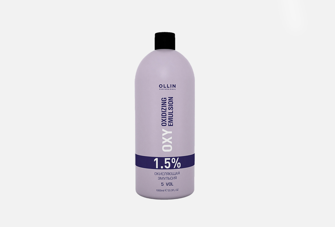 

Окисляющая эмульсия 1,5% 5vol. OLLIN PROFESSIONAL, Oxidizing Emulsion 1000 мл