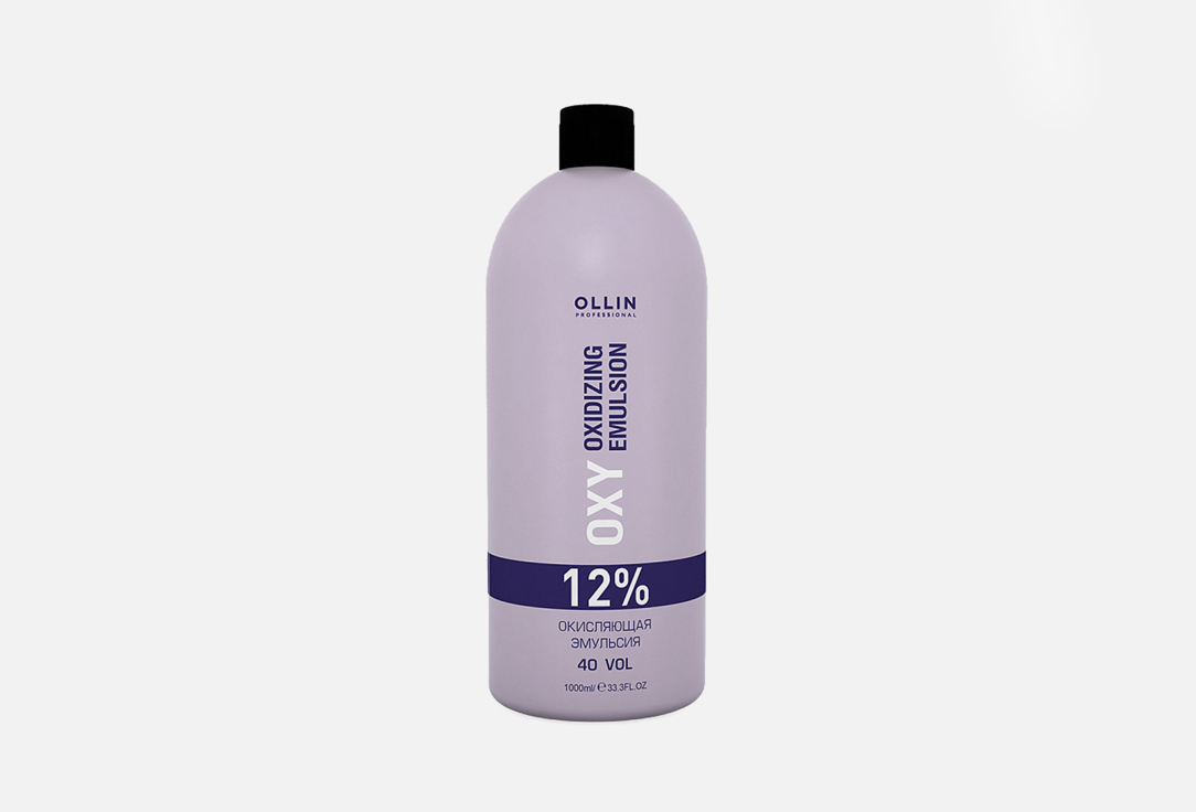 

Окисляющая эмульсия 12% 40vol. OLLIN PROFESSIONAL, Oxidizing Emulsion 1000 мл