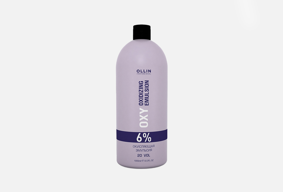 

Окисляющая эмульсия 6% 20vol. OLLIN PROFESSIONAL, Oxidizing Emulsion 1000 мл