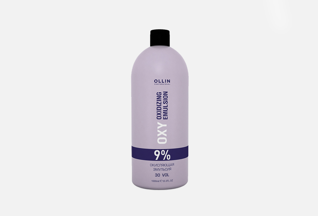 

Окисляющая эмульсия 9% 30vol. OLLIN PROFESSIONAL, Oxidizing Emulsion 1000 мл