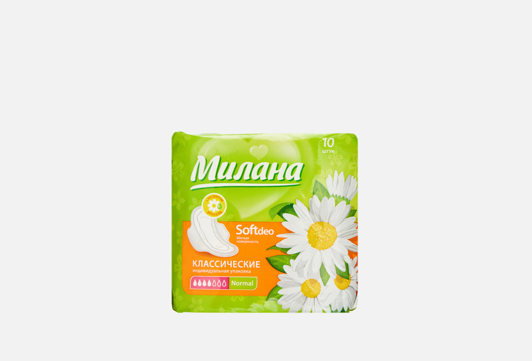 

Прокладки МИЛАНА, Softdeo normal классические 10 шт