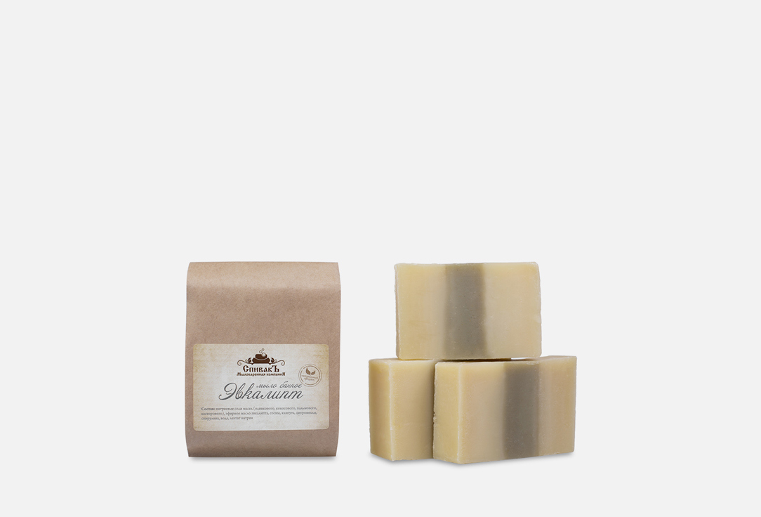 

Мыло Банное (Крафт упаковка) СПИВАКЪ, Эвкалипт 100 г