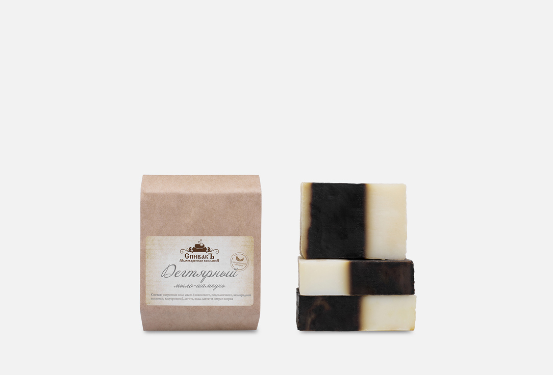 Изображение товара Мыло-шампунь СпивакЪ Дегтярное