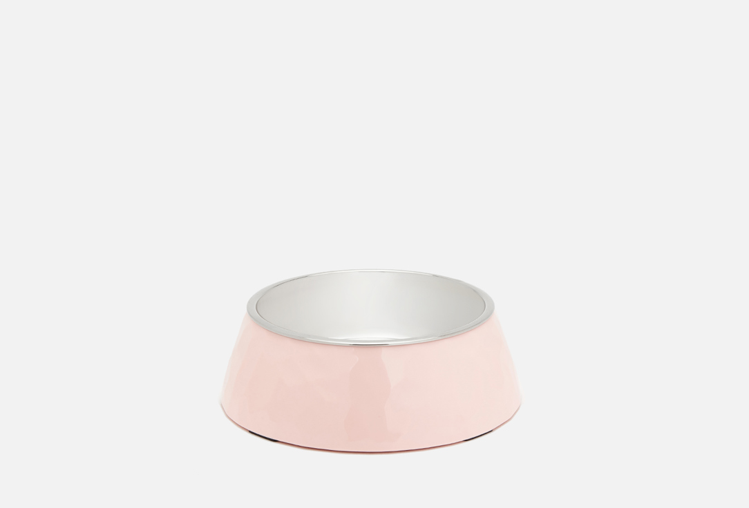 Миска на меламиновой подставке SuperDesign Small Facet round bowl-M Pink 