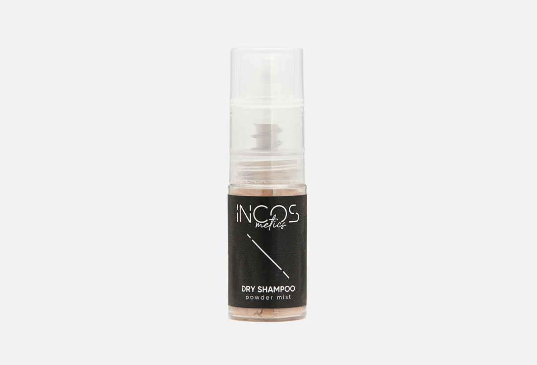 

Оттеночный сухой шампунь в виде пудры для русых и рыжих волос INCOS, Powder mist light brown 7.5 г