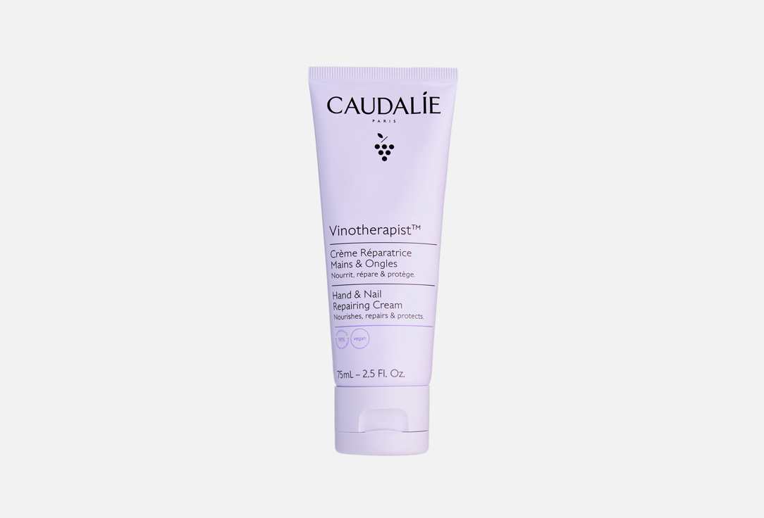 

Изысканный крем для рук и ногтей CAUDALIE, Vinotherapist Hand and Nail Repairing Cream 75 мл