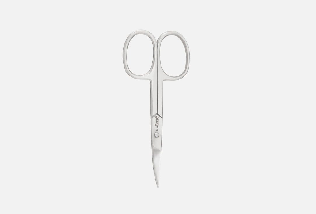 Изображение товара Ножницы маникюрные KAIZER закругленные, серебро