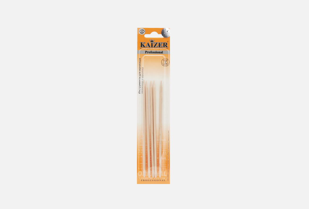 Палочки деревянные KAIZER Апельсиновые 5 шт палочки деревянные kaizer 2 5 шт