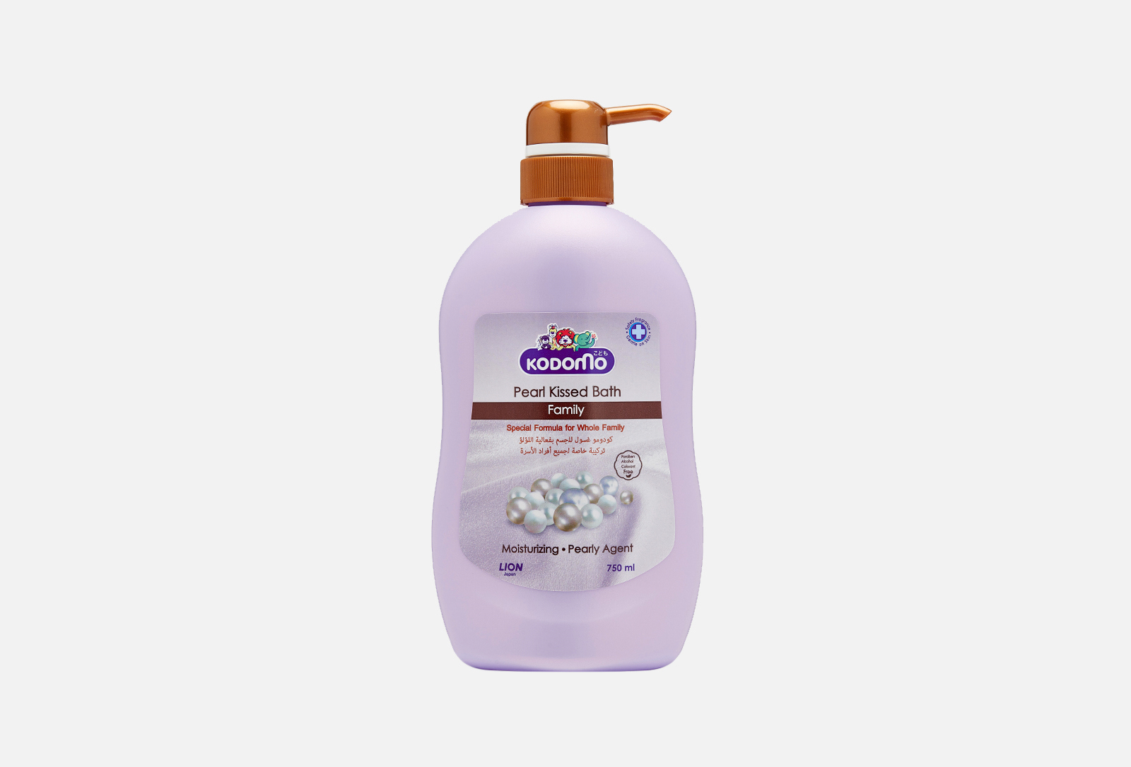 Lion Крем-гель для душа Kodomo Family Bath Pearl Kissed 750 мл — купить ...