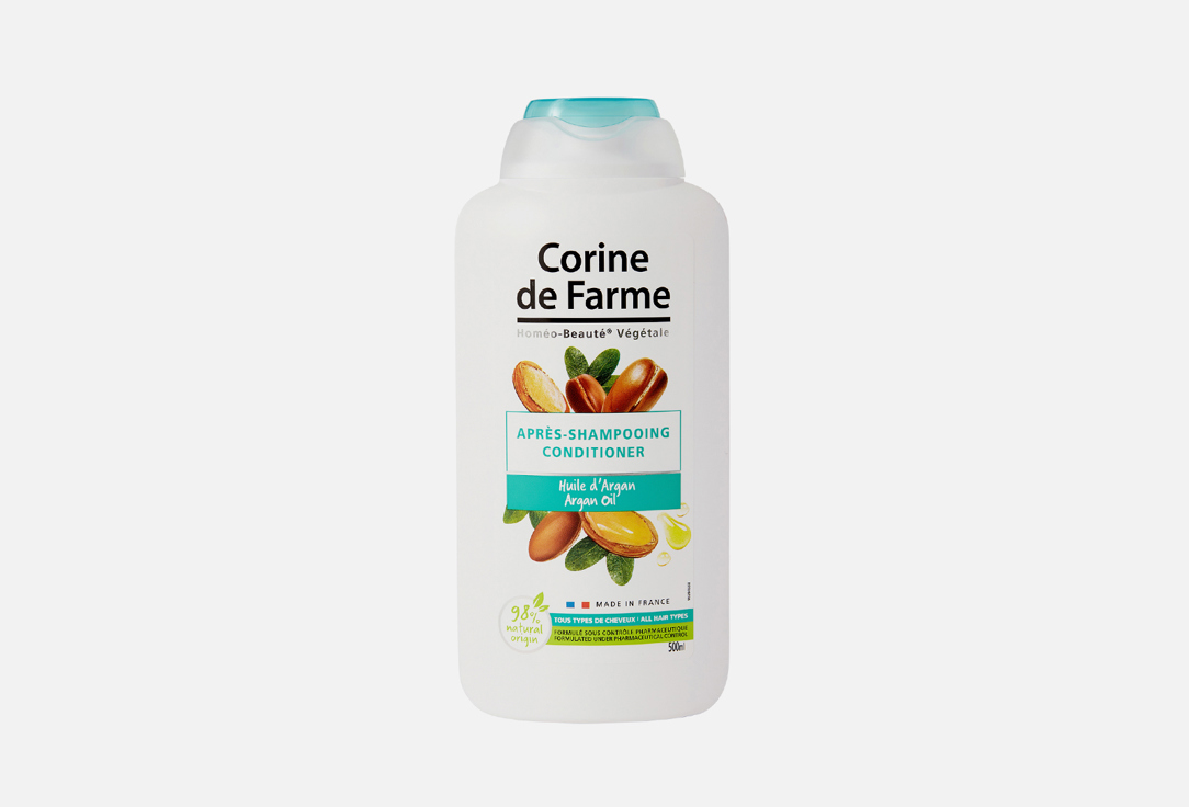 гель для умывания corine de farme мицеллярный 500мл х 2шт Бальзам-ополаскиватель с аргановым маслом CORINE DE FARME Argan Oil 500 мл