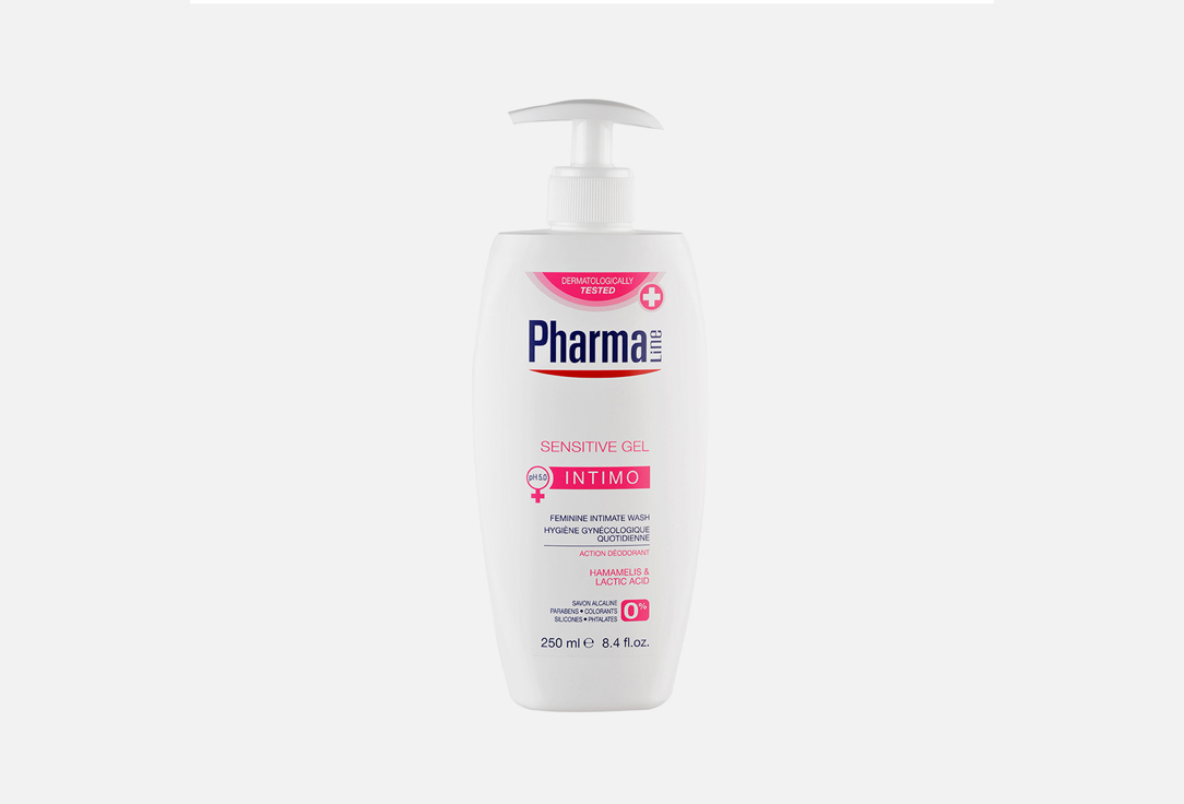 PharmaLine Гель Для Интимной Гигиены PharmaLine Feminine Intimate Wash 250 мл — купить, цена в Москве