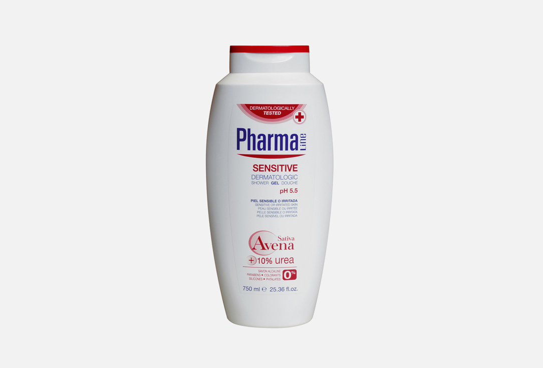 Изображение товара Гель Для Душа Для Чувствительной Кожи PharmaLine Pharmaline Shower Gel Sensitive