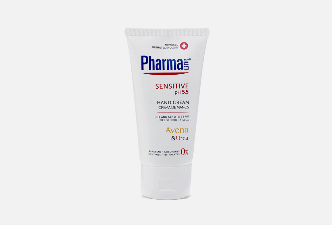 Изображение товара Крем для рук и ногтей PharmaLine Hand&Nail Cream Sensitive 75 мл для чувствительной кожи