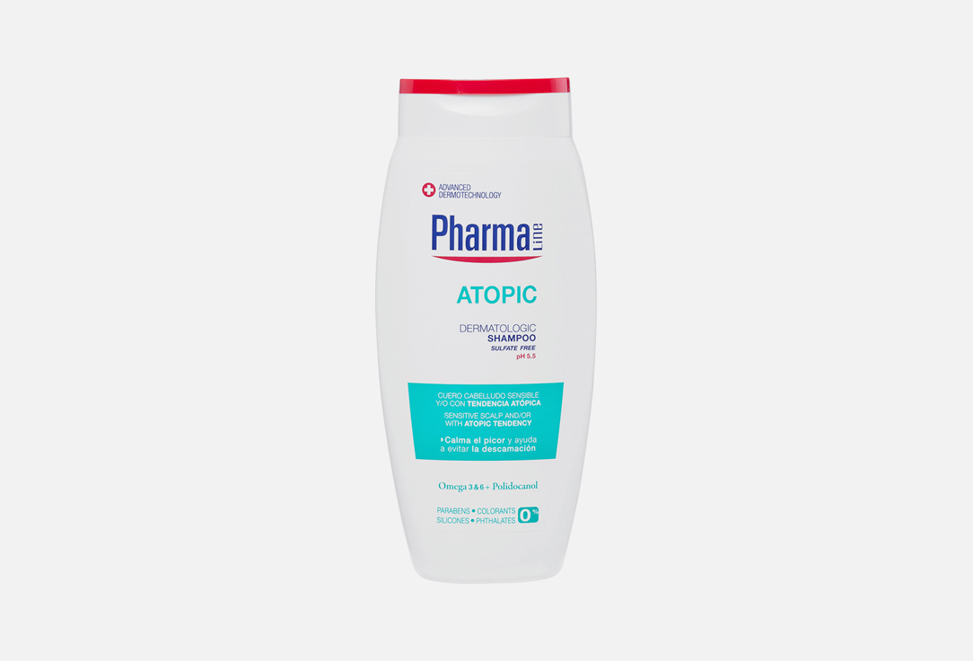 софт бальзам likato delicate для чувствительной кожи головы 250мл х 2шт Шампунь Для Чувствительной Кожи Головы HERBAL Pharmaline Shampoo Atopic 250 мл
