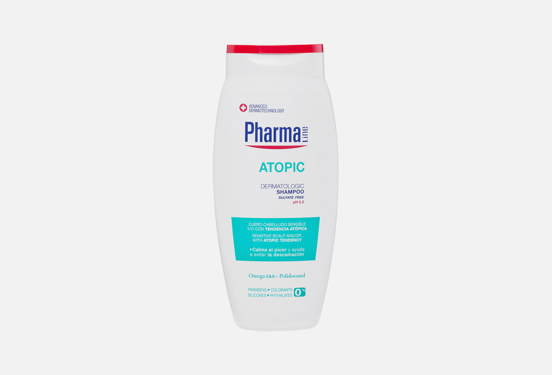 Изображение товара Шампунь Для Чувствительной Кожи Головы PharmaLine Pharmaline Shampoo Atopic