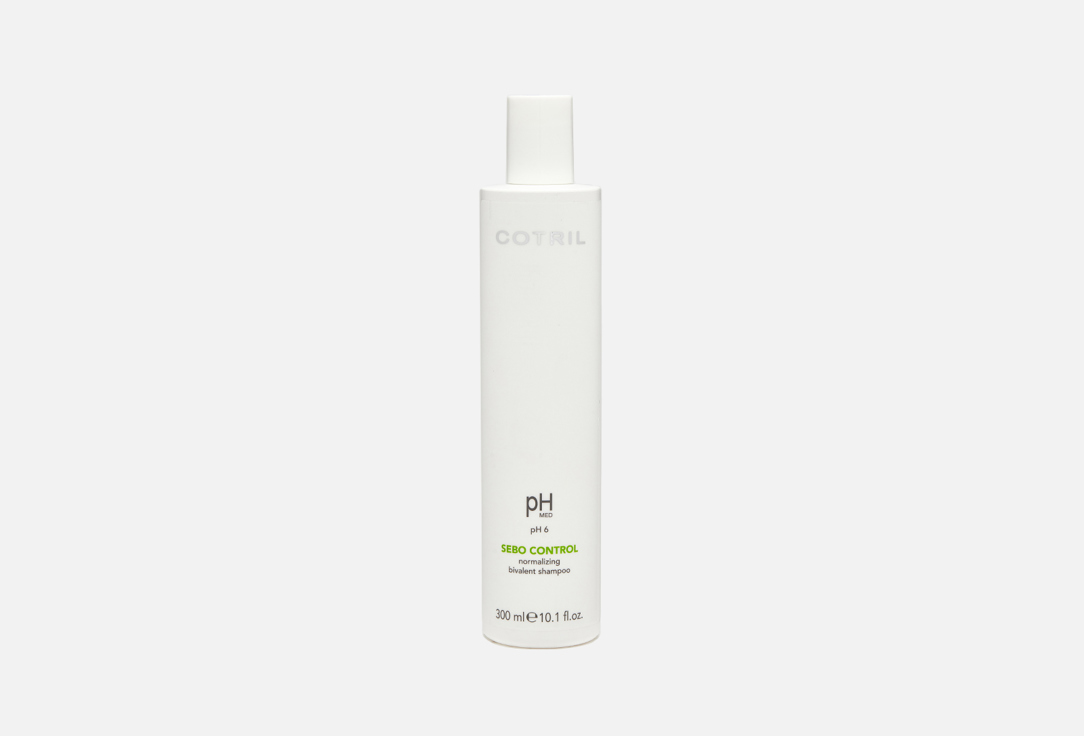 Шампунь для жирной кожи COTRIL PH MED Sebo Control Shampoo 300 мл восстанавливающий шампунь cotril regeneration reconstructive shampoo 300 мл