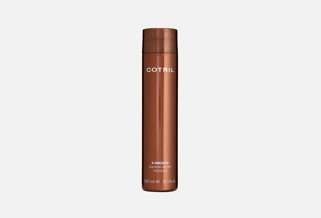

Разглаживающий шампунь с кератином COTRIL, K-Smooth Supreme Keratin Shampoo 300 мл