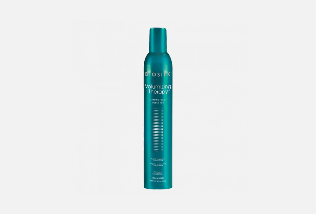 

Пена Средней фиксации BIOSILK, Volumizing Therapy Medium Hold Styling Foam 360 г