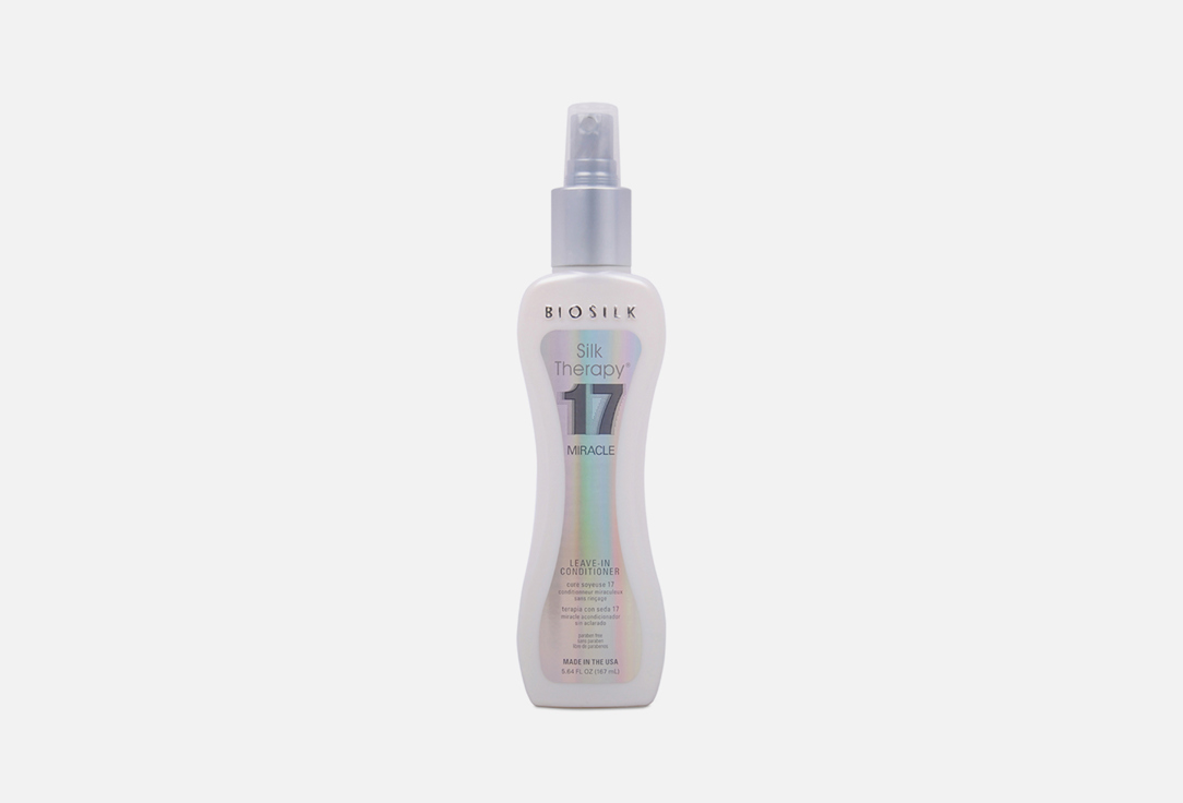 

Несмываемый кондиционер "ШЕЛКОВАЯ ТЕРАПИЯ" BIOSILK, Silk Therapy 17 Miracle Leave -in Conditioner 167 мл