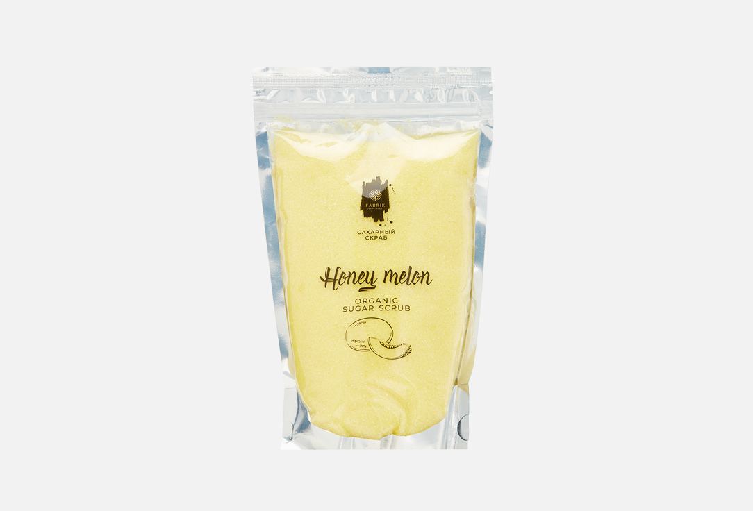 Сахарный скраб для тела FABRIK COSMETOLOGY Honey melon 750 мл сахарный скраб для тела fabrik cosmetology золотой абрикос 650 гр