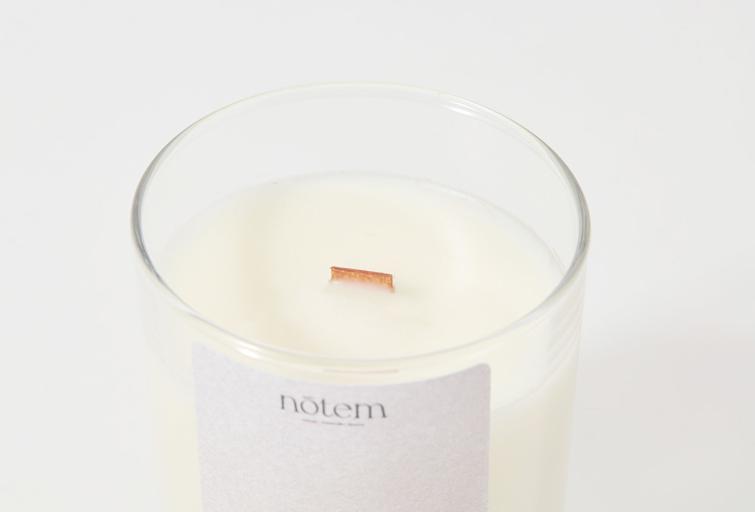 Свеча в стакане notem Aroma Candle | Currant leaf & tea 