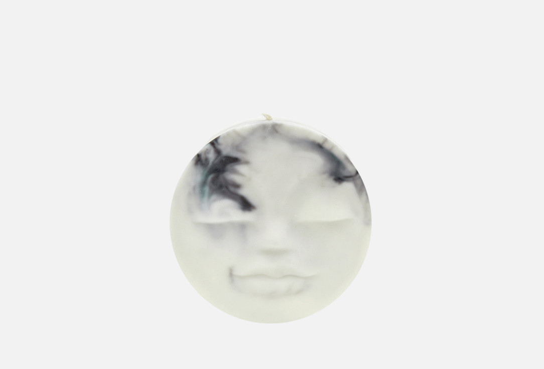 

Свеча формовая NOTEM, Белый, M O O N candle | Marble 250 г