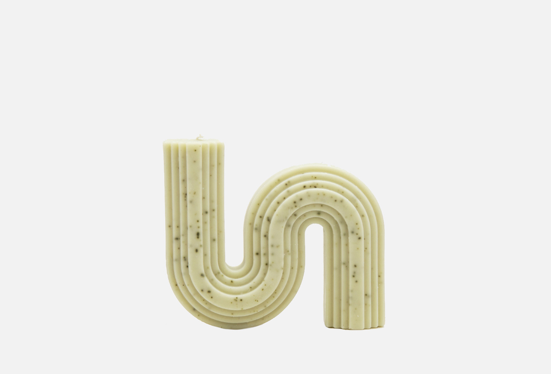 

Свеча формовая NOTEM, Зеленый, Wave candle | Matcha 100 г