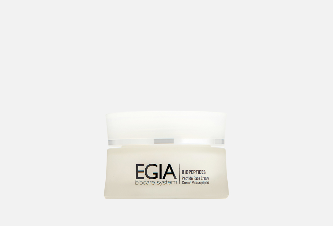 Крем омолаживающий с пептидным комплексом EGIA Peptide Face Cream 50 мл крем для глаз egia крем для зоны вокруг глаз с пептидным комплексом