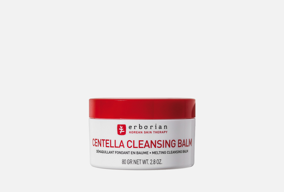 Бальзам для очищения лица ERBORIAN Centella cleansing balm 80 мл средства для снятия макияжа erborian бальзам для очищения лица центелла