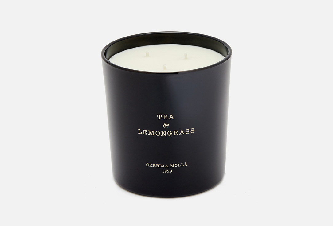 Аромасвеча CERERIA MOLLA Tea and Lemongrass 600 г аромасвеча cereria molla tea and lemongrass 230 гр