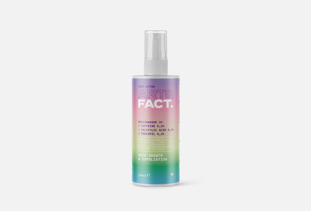 Изображение товара Лосьон для кожи головы ART & FACT Niacinamide 2% + Caffeine 0,5% + Salicylic Acid 0,5% + Procapil 0,3%