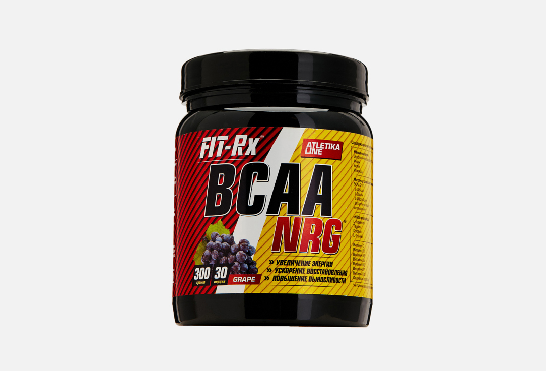 

Комплекс со вкусом винограда FIT- RX, BCAA NRG 300 г