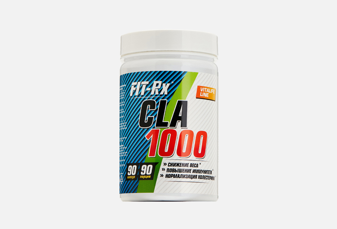 Линолевая кислота FIT- RX Cla 1000 в капсулах 90 шт биологически активная добавка экко плюс бифидумбактерин 1000 30 таблеток