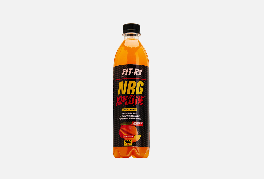 Напиток со вкусом манго FIT- RX NRG Xplode 500 мл напиток газированный ильинские лимонады фейхоа безалкогольный 480 мл
