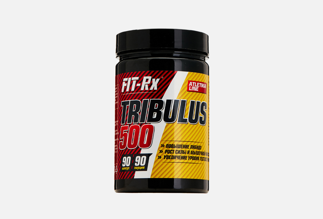 БАД для повышения уровня тестостерона FIT- RX Tribulus 500 в капсулах 90 шт kyolic kyo green сухая смесь для напитка 5 3 унции 150 г