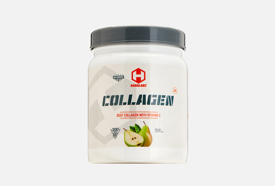 Коллаген со вкусом груши HARDLABZ Collagen 300 г желе ростагроэкспорт со вкусом груши 125 г