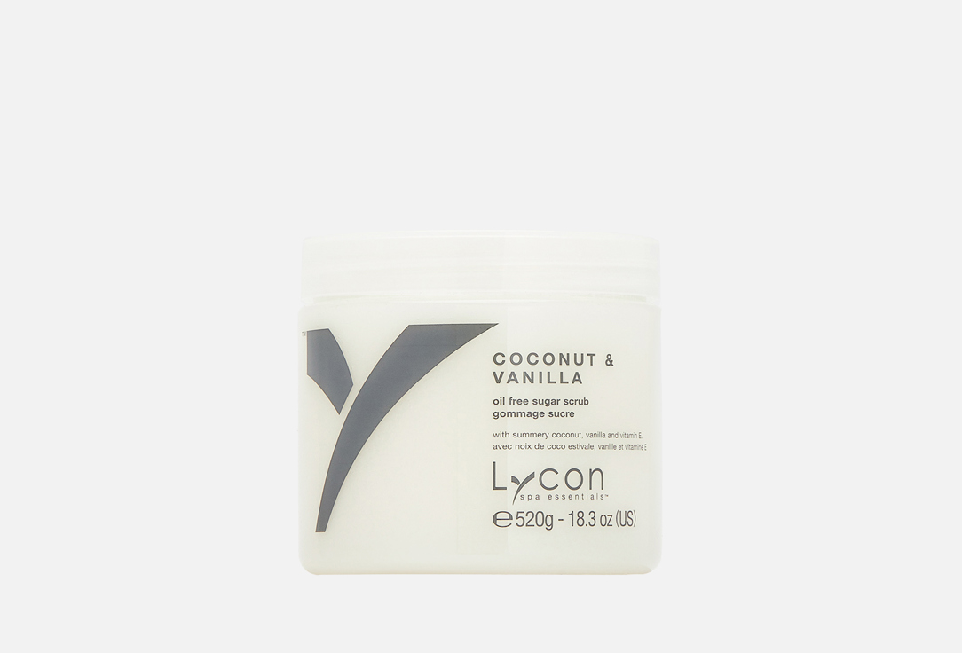 Скраб для тела LYCON Coconut & Vanilla 520 г скраб для тела synergetic тонизирующий кокос и ваниль 200г