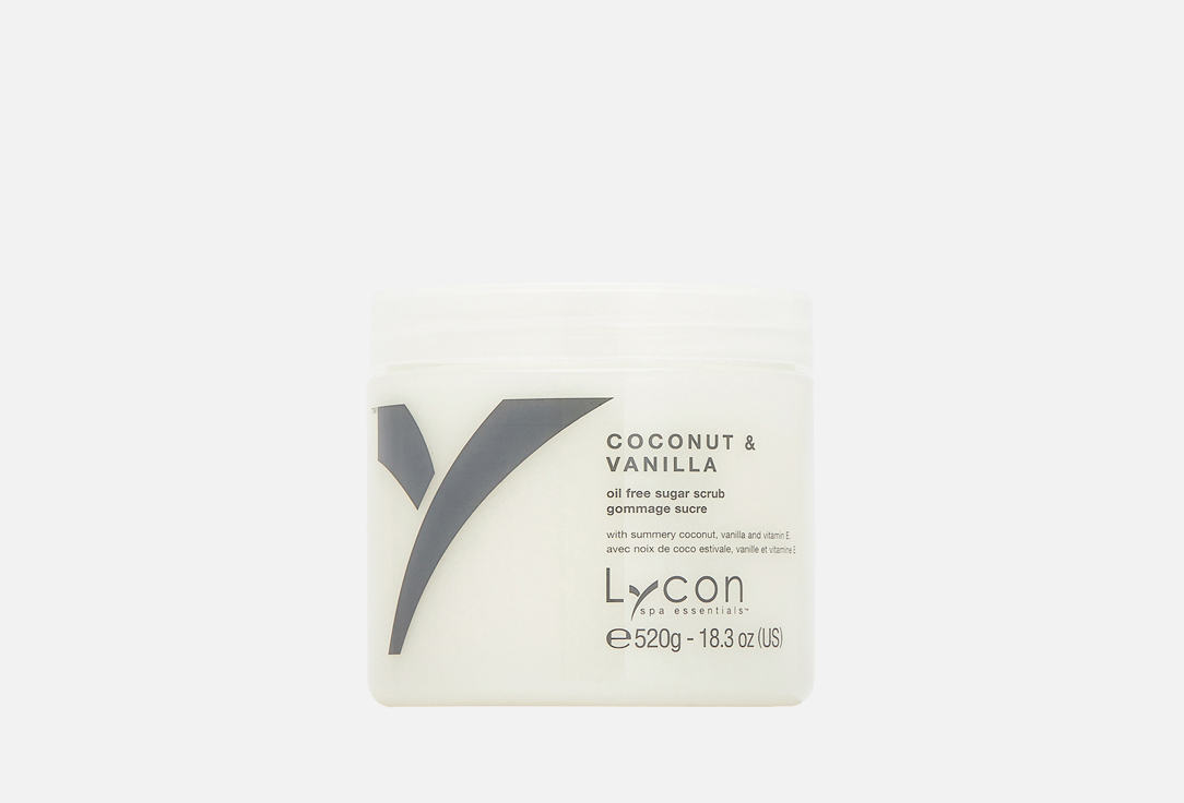 Скраб для тела LYCON Coconut & Vanilla 520 г скраб для тела манго и гуава 520 г lycon